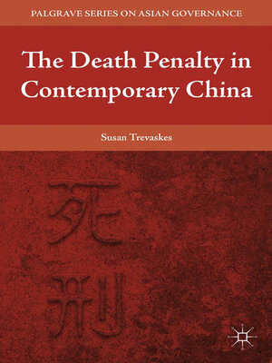 cover image of The Death Penalty in Contemporary China